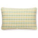 SCALAMANDRE - Fair Isle Lumbar Pillow, Meadow, 22" X 14" - Featuring luxury textiles from The House of Scalamandre, this pillow was thoughtfully curated by our design team and sewn together with care in the USA. Effortlessly incorporate a piece of our rich history and signature aesthetic into your home, and shop our pre-styled pillows, made for you!