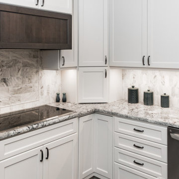 Transitional Kitchen Remodel Done in Maple and Alder