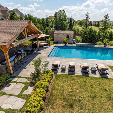 Pool Cabana & Equipement Shed