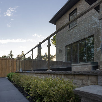 2022 Projects Gallery - Backyard Interlock and Gazebo