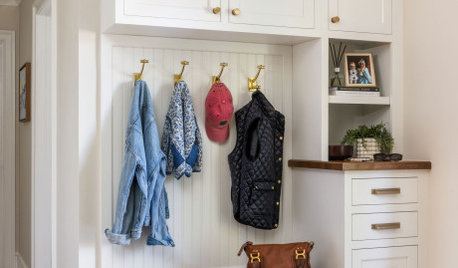 4 Compact Entryways With Hardworking Mudroom Storage