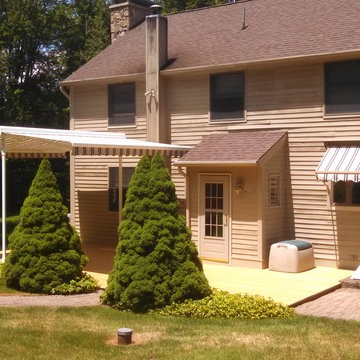 Double "Butterfly" Style Retractable Awning