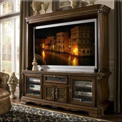 AICO Furniture - The Sovereign Entertainment Unit - 57095-51 - Home Office Accessories
