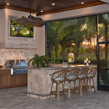 Bonita Springs Outdoor Kitchen Remodel