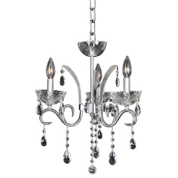 Catalani 16"x16" 3-Light Transitional Chandelier by Allegri