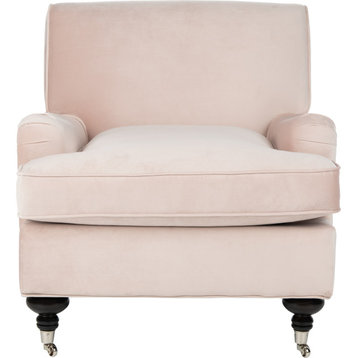 Chloe Club Chair, Blush