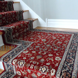 Stair Runner Landing Installations - Hall And Stair Runners