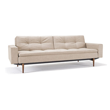 Dublexo Deluxe Mixed Dance Natural Sofa Bed / Arms by Innovation USA - $1750.00