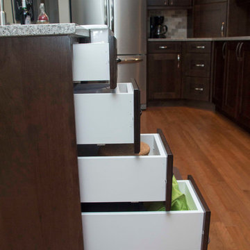 Truffle Stained Open Kitchen