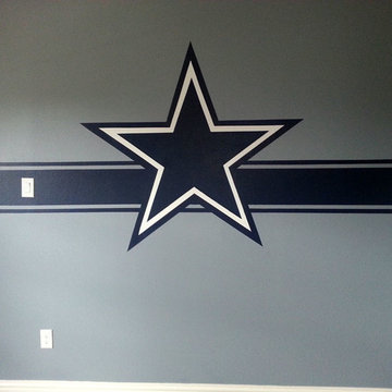 Boys room murals