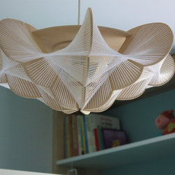 lampe wood and wool // ABBA - Pendant Lighting