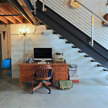 My Houzz: Vintage Touches in an Industrial Loft in Tampa