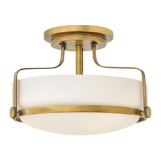 Hinkley Lighting 3641 Harper 3-Light 14-1/2" Semi Flush Ceiling Fixture