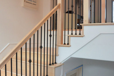 Example of a staircase design in San Diego