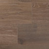 Waterproof Vinyl Flooring Tiles, Latte Brushed French Oak, Box of 5 Tiles