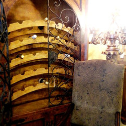 Wine Cabinet Florinda - Buffets And Sideboards
