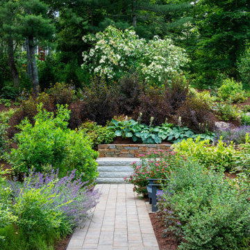 Tranquil Garden Oasis Landscape Design Lincoln Massachusetts