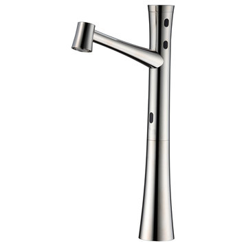 Cinaton iSense Completely Touch Free Faucet, Brushed Nickel-Pvd
