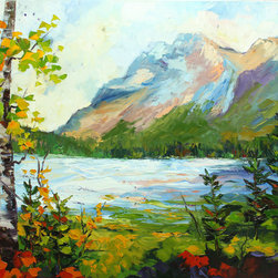 Kananaskis Landscape - Paintings