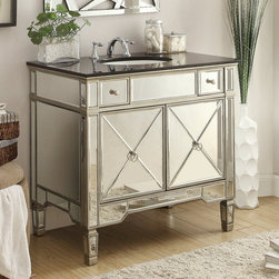 Mirrored Bathroom Vanities - Bathroom Vanities And Sink Consoles