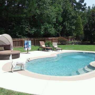 Grand Baron by Alaglas - Large Fiberglass Pool