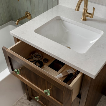 The Vintage Charm | Bathroom Remodel