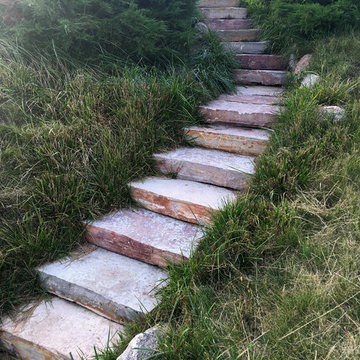 Stone used for outdoor living areas