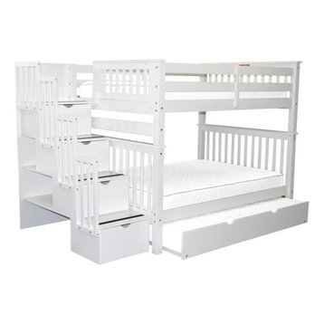 The 15 Best Bunk Beds With Stairs For, Wayfair Loft Beds With Stairs