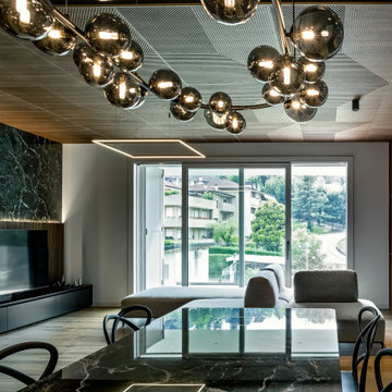 Riqualificazione appartamento zona living open space