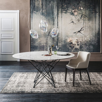 Selling : Gordon Ceramic Table, Magda Armchair