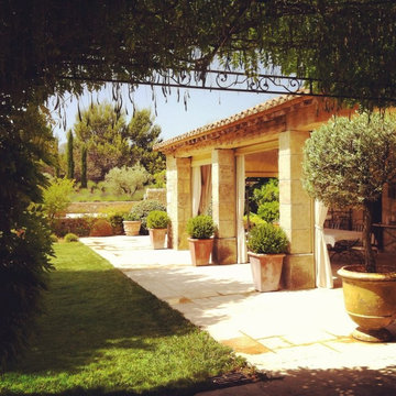 Romanité provençale à eygalieres dans les Alpilles