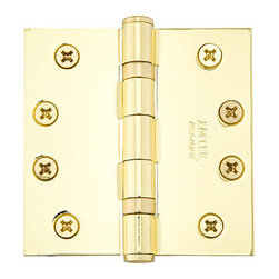 Emtek 4" x 4" with Square Corners Heavy Duty Ball Bearing Door Hinge - Hinges