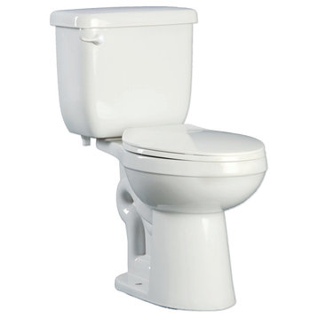 PROFLO PFCT100HE Two-Piece High Efficiency Toilet With - White