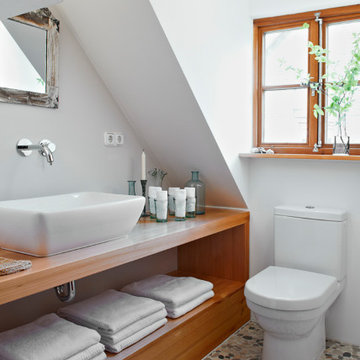 Renovierung von 2 Badezimmern in einem Landhaus