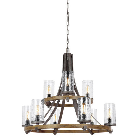 Feiss 9-Light Chandelier