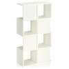 4-Shelf Eco-friendly Malibu Bookcase Storage in White