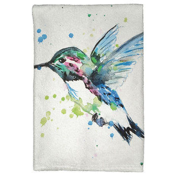 Betsy Drake Green Hummingbird Kitchen Towel