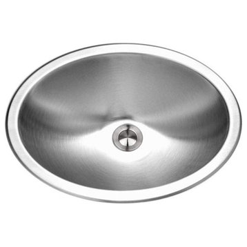 Houzer CH-1800 Opus 17-3/4" Single Basin Undermount Stainless - Stainless Steel