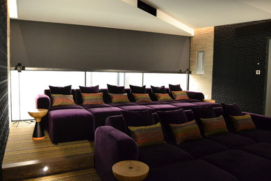 Example of a home theater design in London