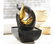 Zingz & Thingz Plastic Accent Hands Tabletop Fountain in Black and Gold