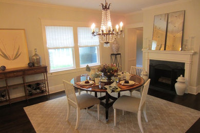 Inspiration for a dining room remodel in New York