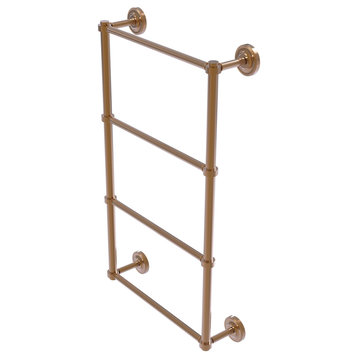 Prestige Regal 4-Tier 24" Ladder Towel Bar, Brushed Bronze