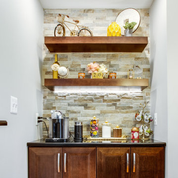 Transitional Kitchen & Bar Design Germantown, MD