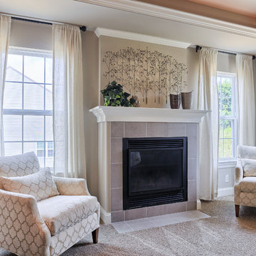 Romantic Fireplace in Master Bedroom