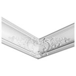 Orac Decor - Orac Decor Plain Polyurethane Crown Moulding, Corner Moulding - Our Decorative Crown Moulding profiles have a sharp, clean deep relief and crisp line details to enhance the look of any room. Its ornate motifs are one of the most popular designs.