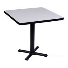 Granite Bar Table Pub And Bistro Tables Houzz Correll Inc Bar Stool Standing Height High Pressure Cafe And Breakroom Table Gray