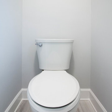 Intracoastal Grey & White Master Bath
