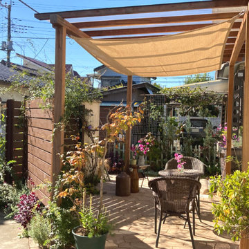 お部屋からの眺めも素敵な、ガーデンリビング