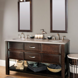 Designer Suite Upton from the Elegant Bath Collection - Bathroom Vanities And Sink Consoles