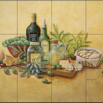 Rita Broughton - Kitchen Backsplash Tile Murals